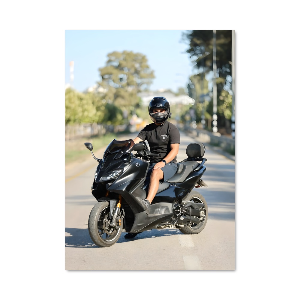 Poster Tmax éclatant – affiche Yamaha